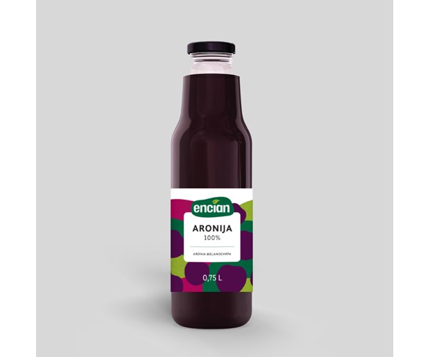 Encian sok od aronije 750ml