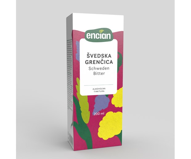 Encian švedska grenčica 200ml