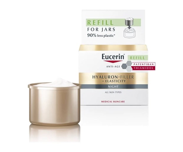 Eucerin Hyaluron-Filler + Elasticity noćna krema refill