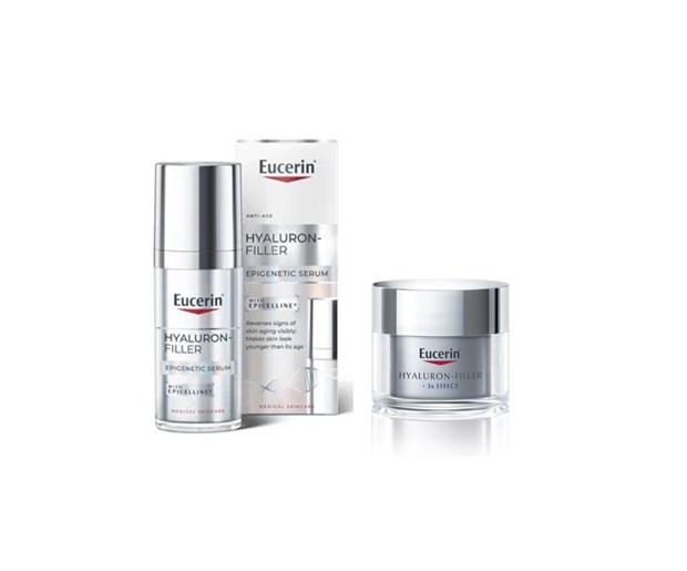 Eucerin Hyaluron-Filler Epigenetic serum + noćna krema promo paket