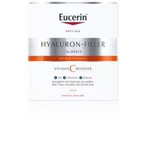 Eucerin Hyaluron-Filler Vitamin C booster 3x8ml
