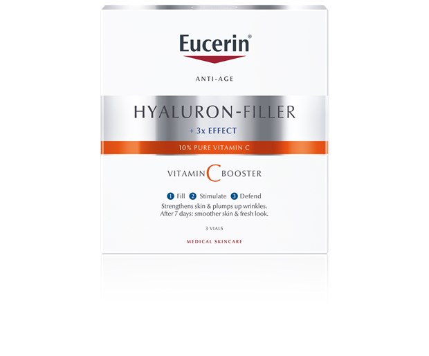 Eucerin Hyaluron-Filler Vitamin C booster 3x8ml
