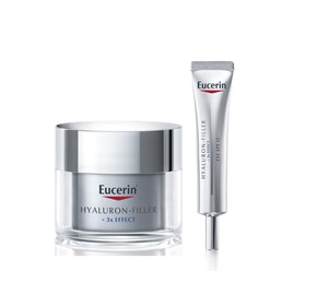 Eucerin Hyaluron-Filler dnevna krema SPF30 + krema oko očiju promo paket