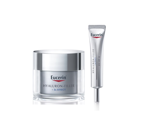 Eucerin Hyaluron-Filler dnevna krema SPF30 + krema oko očiju promo paket