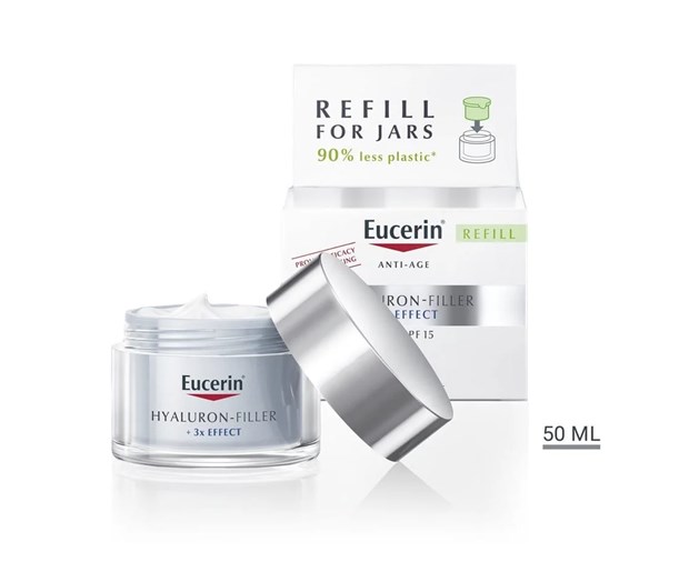 Eucerin Hyaluron-Filler dnevna krema za suhu kožu refill