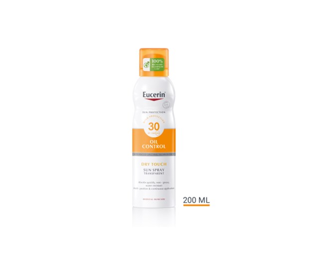 Eucerin Sun Oil Control dry touch sprej SPF30 200ml