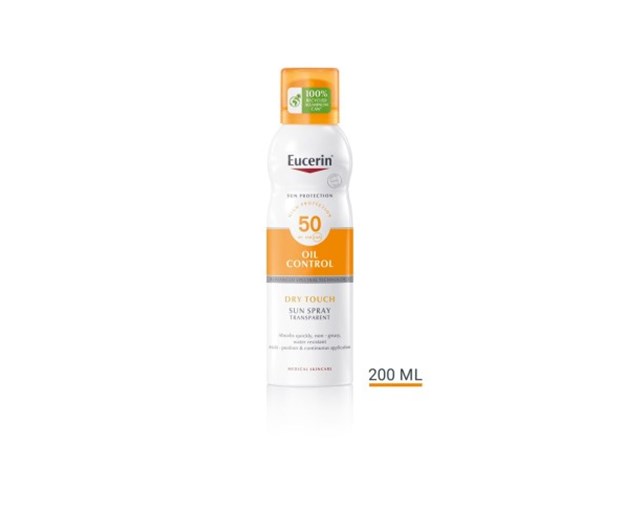 Eucerin Sun Oil Control dry touch sprej SPF50 200ml