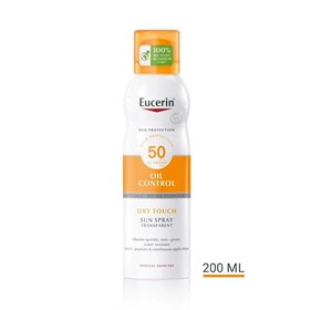 Eucerin Sun Oil Control dry touch sprej SPF50 200ml