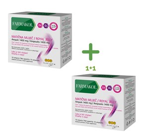 Farmakol matična mliječ ampule 1400mg duo