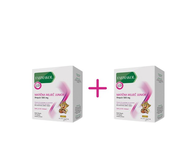 Farmakol matična mliječ ampule junior 500mg duo