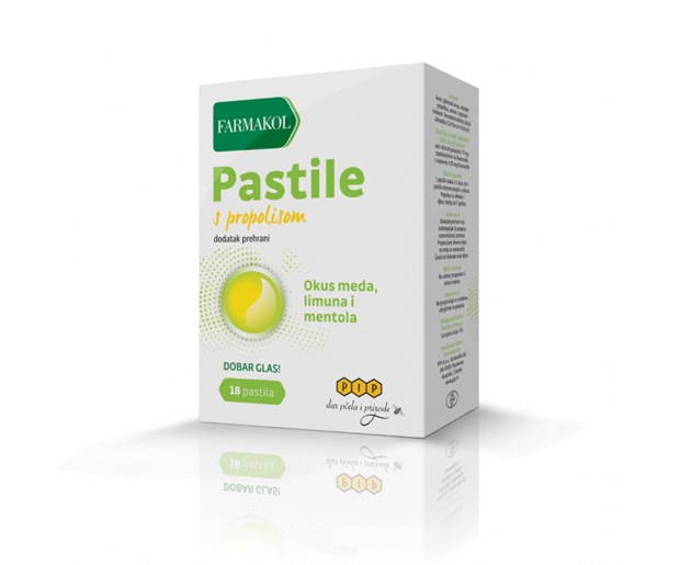 Farmakol pastile s propolisom