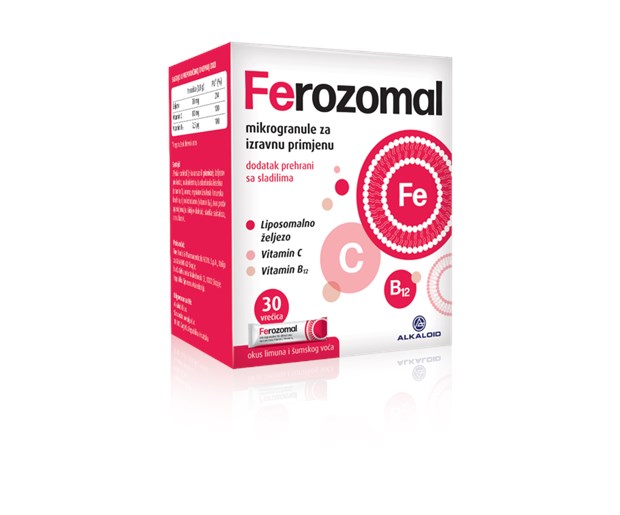 Ferozomal mikrogranule