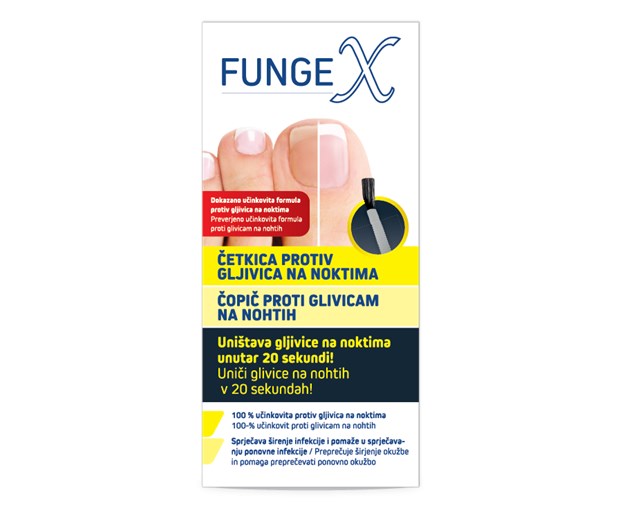 FungeX četkica protiv gljivica na noktima
