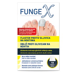 FungeX flasteri protiv gljivica na noktima