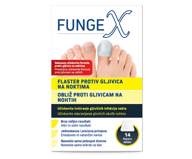 FungeX flasteri protiv gljivica na noktima