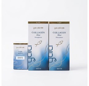 Gaia Naturelle  kolagen 500ml + Hair Boost promo paket
