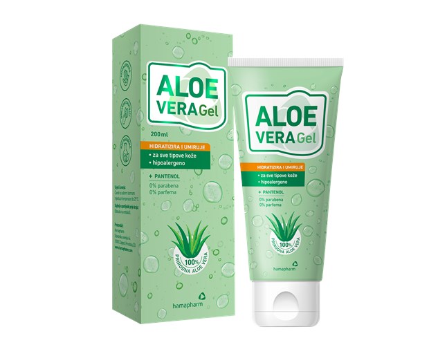 Hamapharm Aloe vera gel 200ml