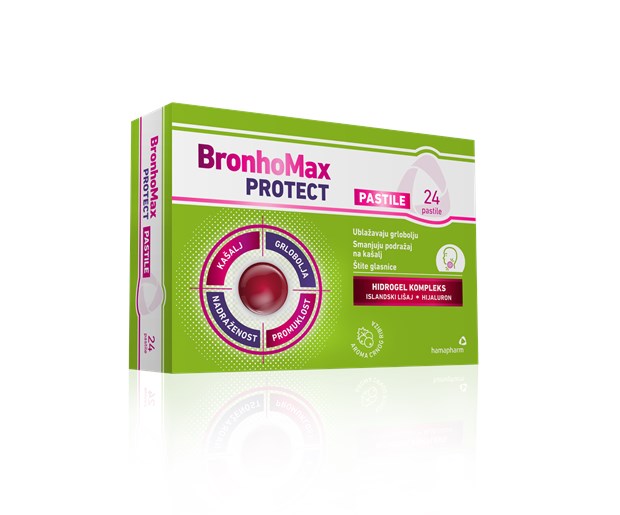 Hamapharm Bronhomax protect pastile