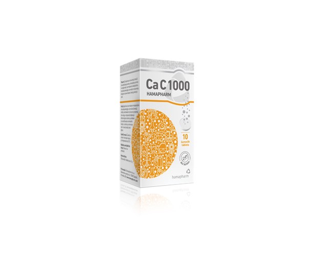 Hamapharm CaC 1000 10 šumećih tableta