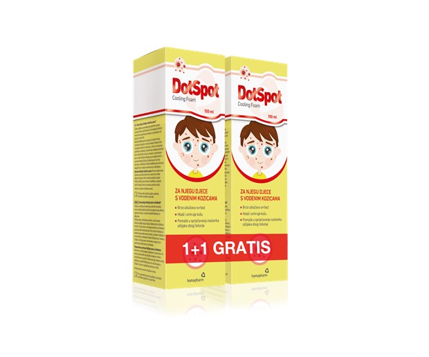 Hamapharm DotSpot pjena 1+1