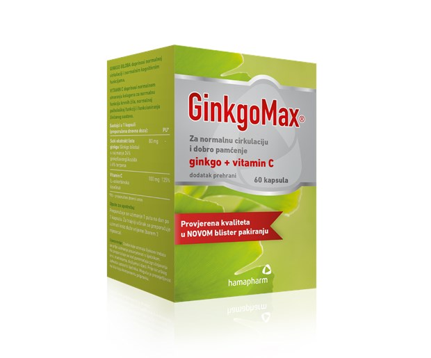 Hamapharm GinkgoMax kapsule 60