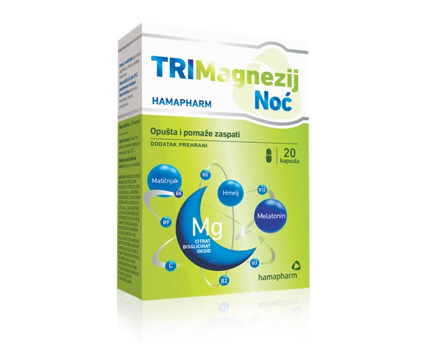 Hamapharm Trimagnezij noć kapsule