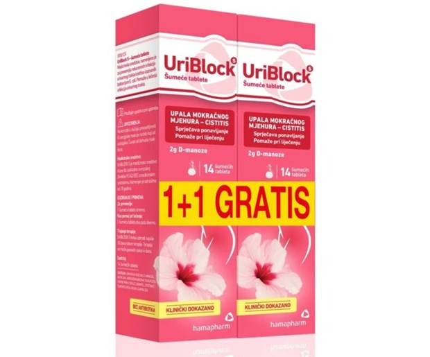 Hamapharm UriBlock S šumeće tablete promo