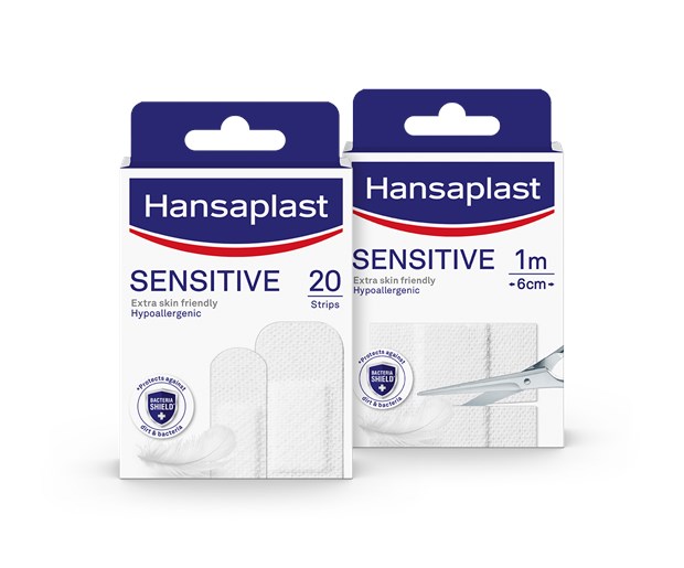 Hansaplast Sensitive flasteri