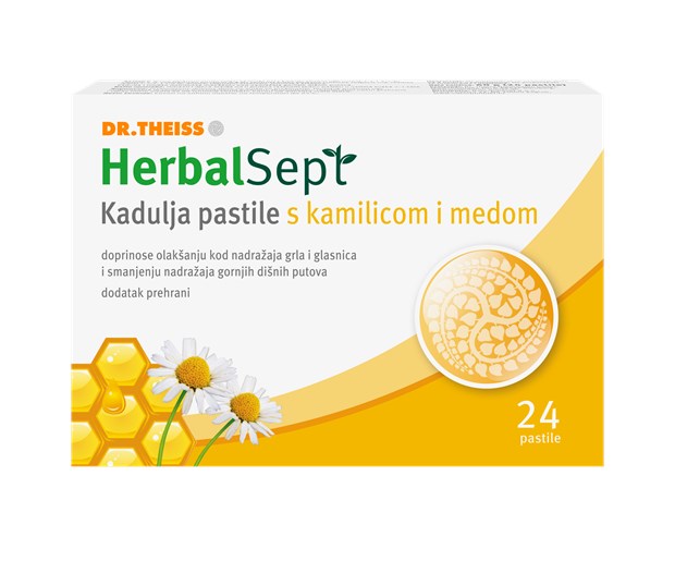 Herbalsept pastile kamilica kadulja