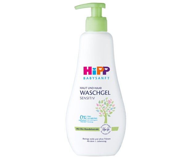 HiPP Babysanft Gel za pranje kože i kose