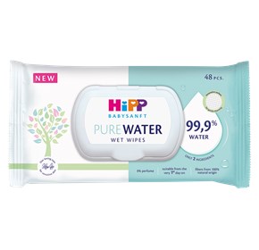 HiPP Babysanft Vlažne maramice Pure Water 1x48 