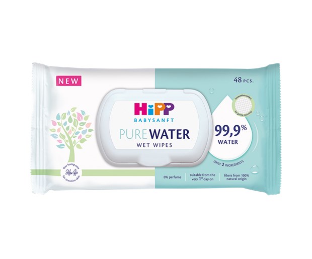 HiPP Babysanft Vlažne maramice Pure Water 1x48 