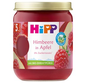 HiPP kašica jabuka s malinom 160g