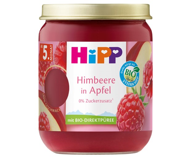 HiPP kašica jabuka s malinom 160g