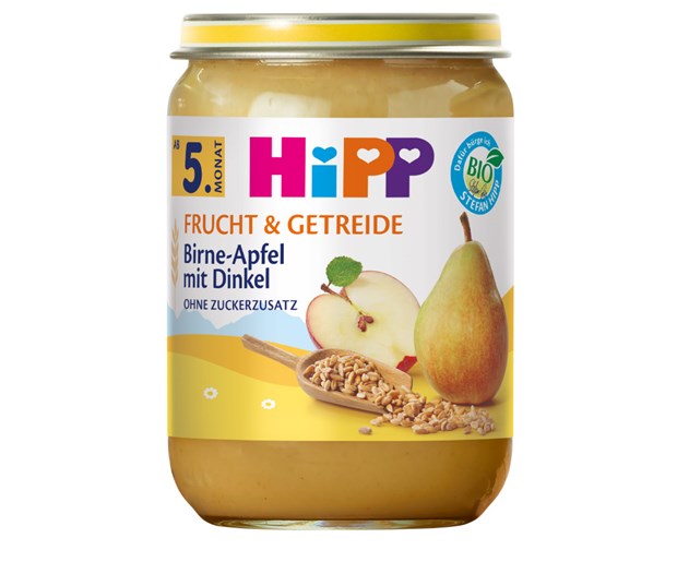 HiPP kašica kruška, jabuka i pir 190g
