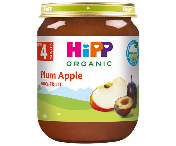 HiPP kašica šljiva i jabuka 125g