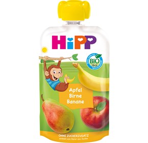 HiPPis jabuka i kruška s bananom