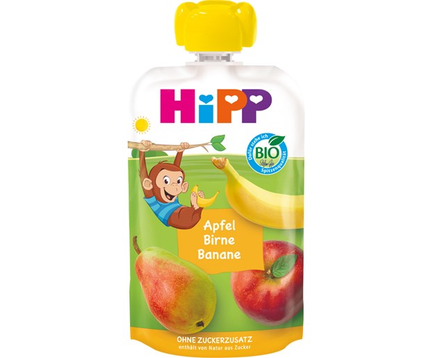 HiPPis jabuka i kruška s bananom