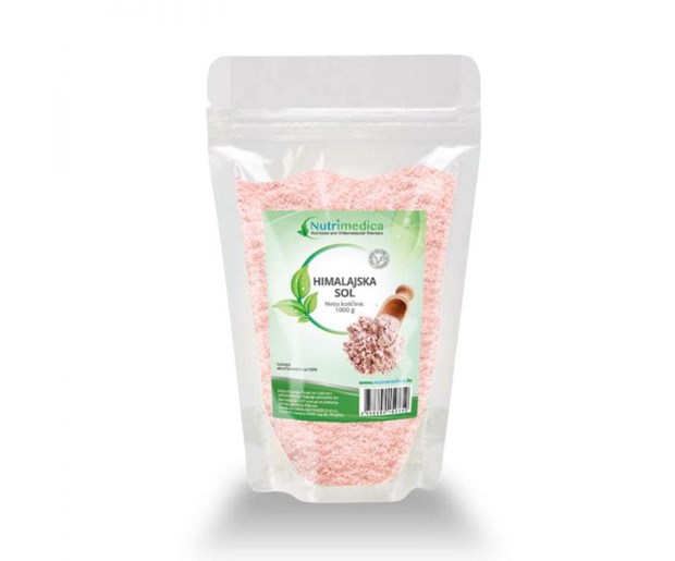 Himalajska sol sitno mljevena 1000g