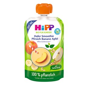 Hipp Hippis zobeni smoothie s breskvom, jabukom i bananom