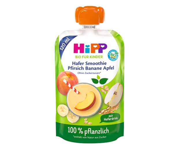 Hipp Hippis zobeni smoothie s breskvom, jabukom i bananom