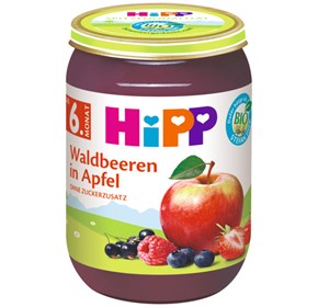 Hipp kašica jabuka sa šumskim voćem 190g
