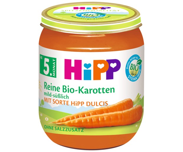 Hipp kašica mlada mrkvica 125g