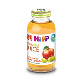 HiPP sok grožđe jabuka 200ml