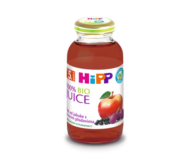Hipp sok jabuka i crveni plodovi 200ml
