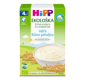 HiPP žitna kašica rižine pahuljice 200g