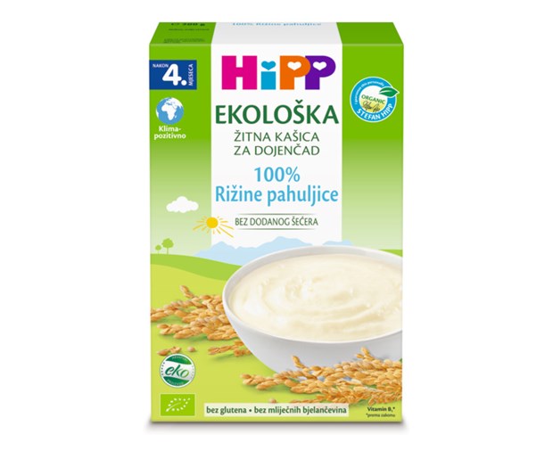 Hipp žitna kašica rižine pahuljice 200g