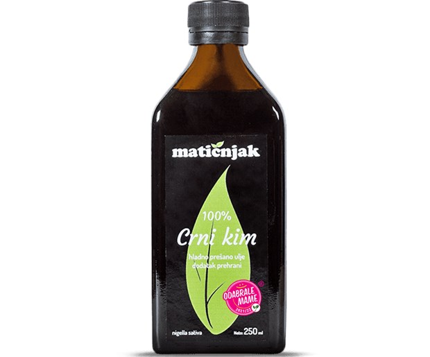 Hladno prešano ulje crnog kima 250ml