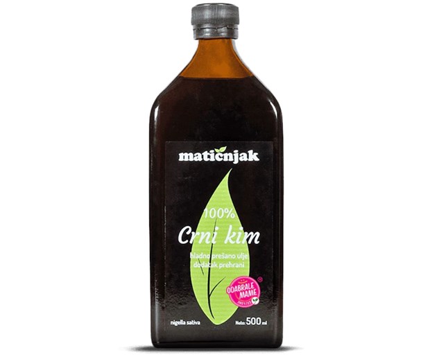 Hladno prešano ulje crnog kima 500ml