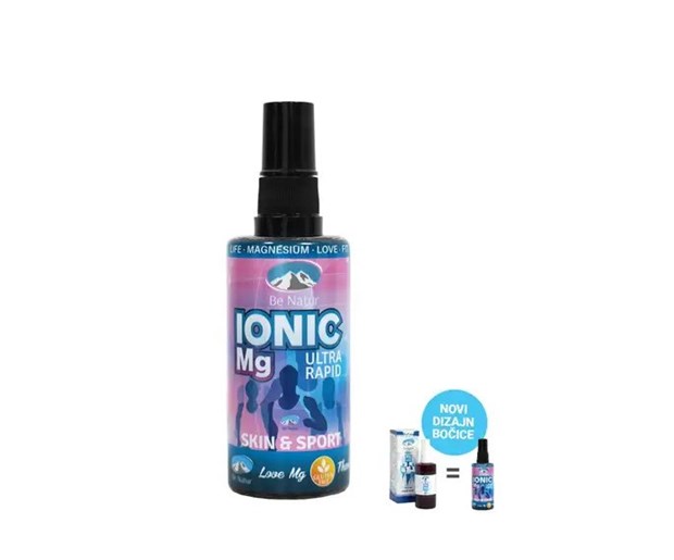 Be Natur Ionic Magnezij Skin & Sport 100ml